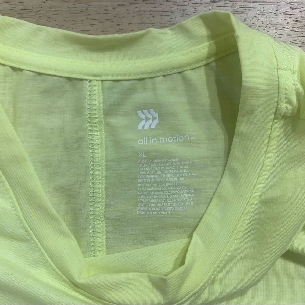 All in Motion Yellow Tank Tops for Women Size XL - Picture 2 of 5
